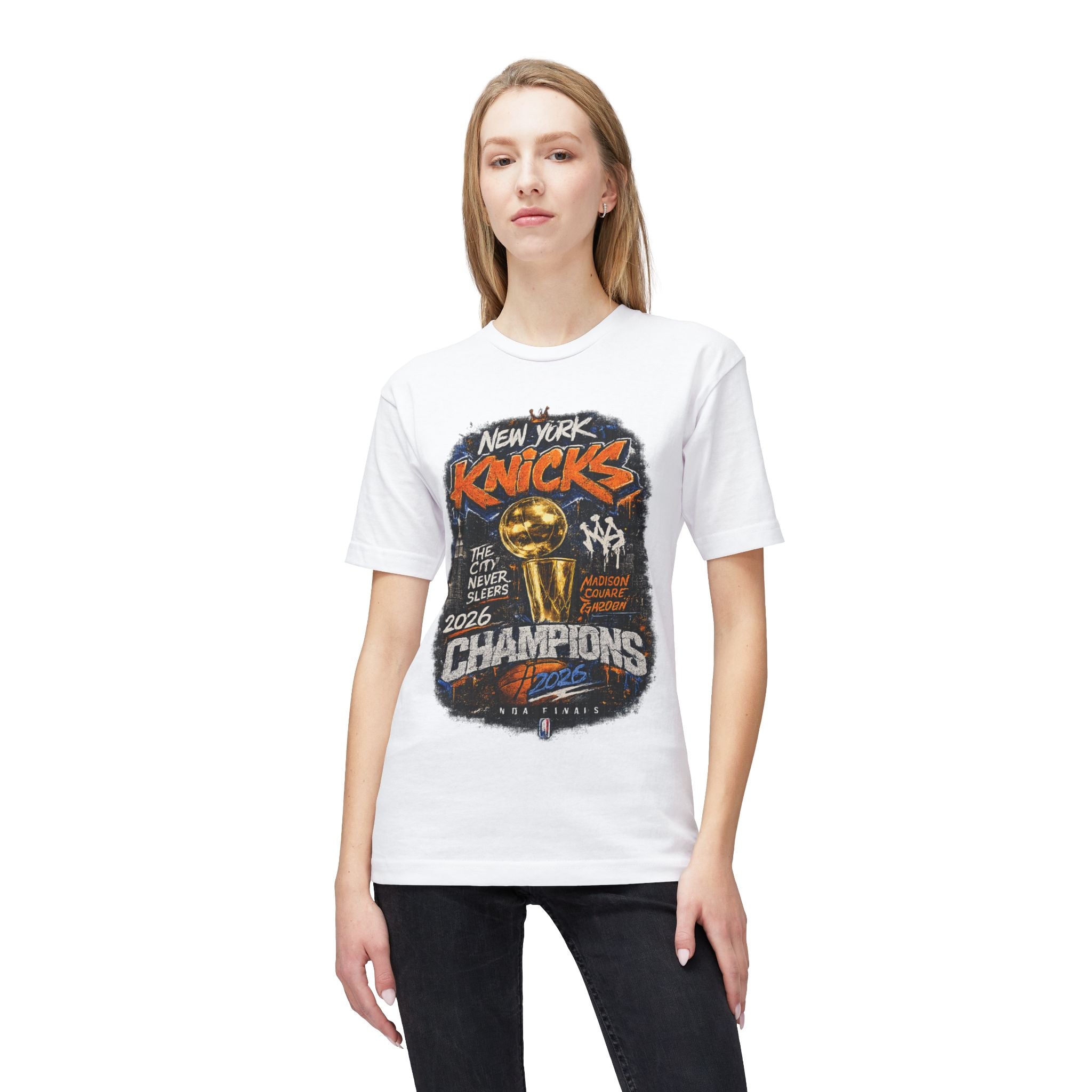 Knicks 2026 Champions T-Shirt — New York 26 Commemorative Tee