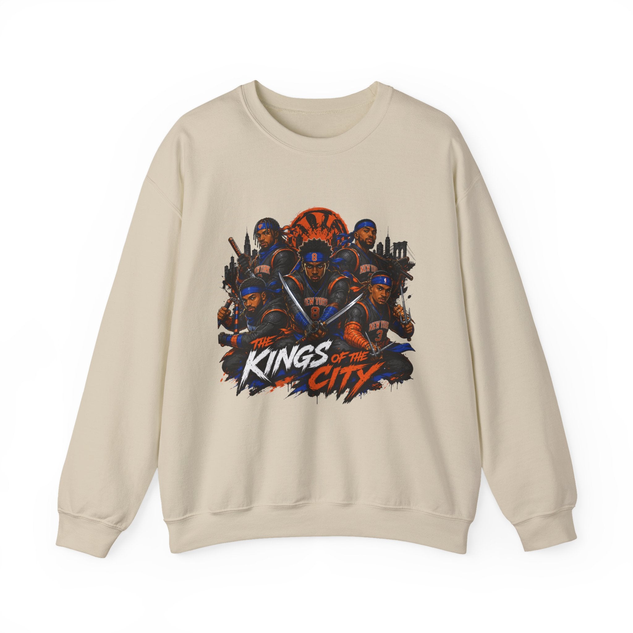 Kings of the City Crewneck Sweatshirt — Urban Basketball Streetwear
