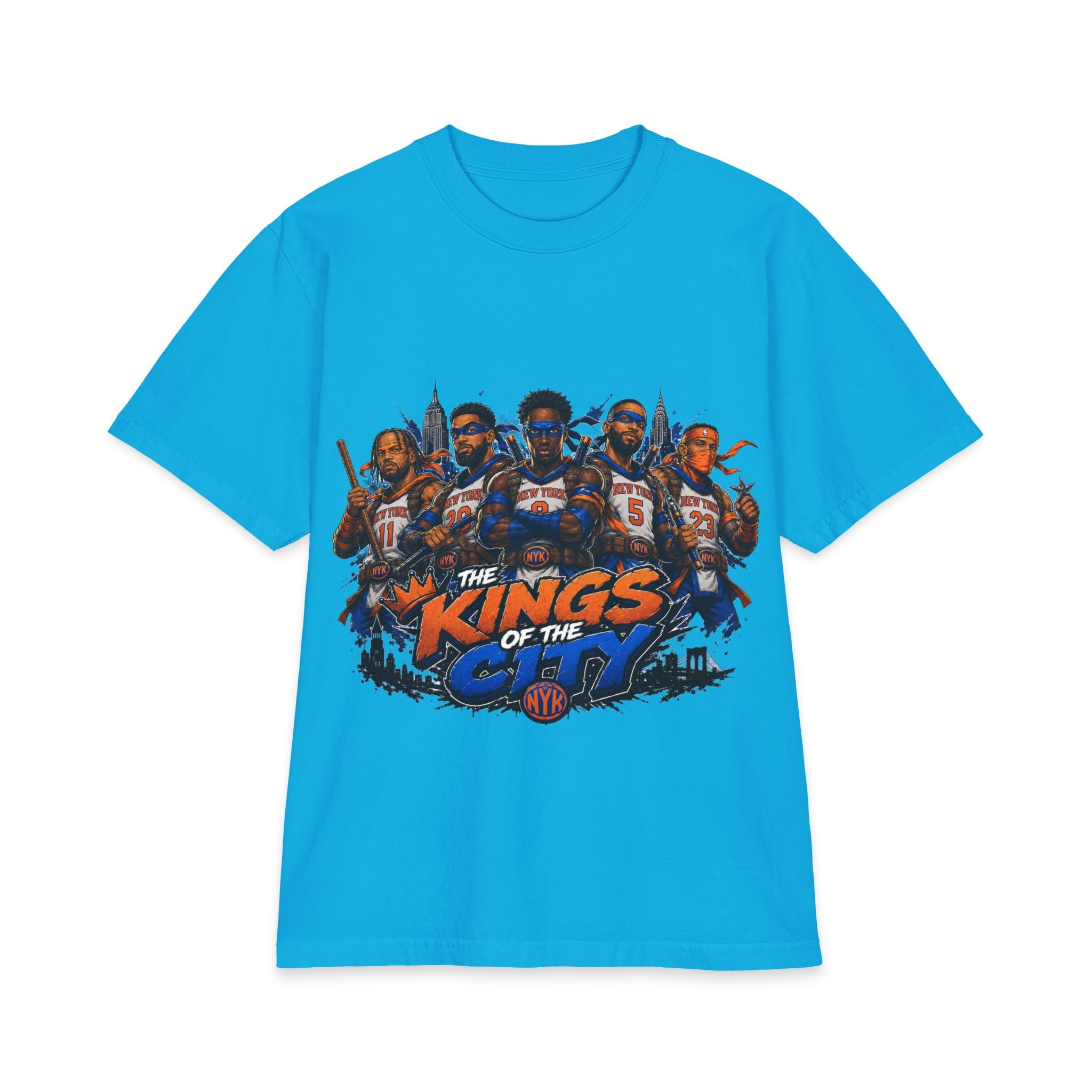 Kings of the City Basketball T-Shirt — Urban Team Graphic Tee