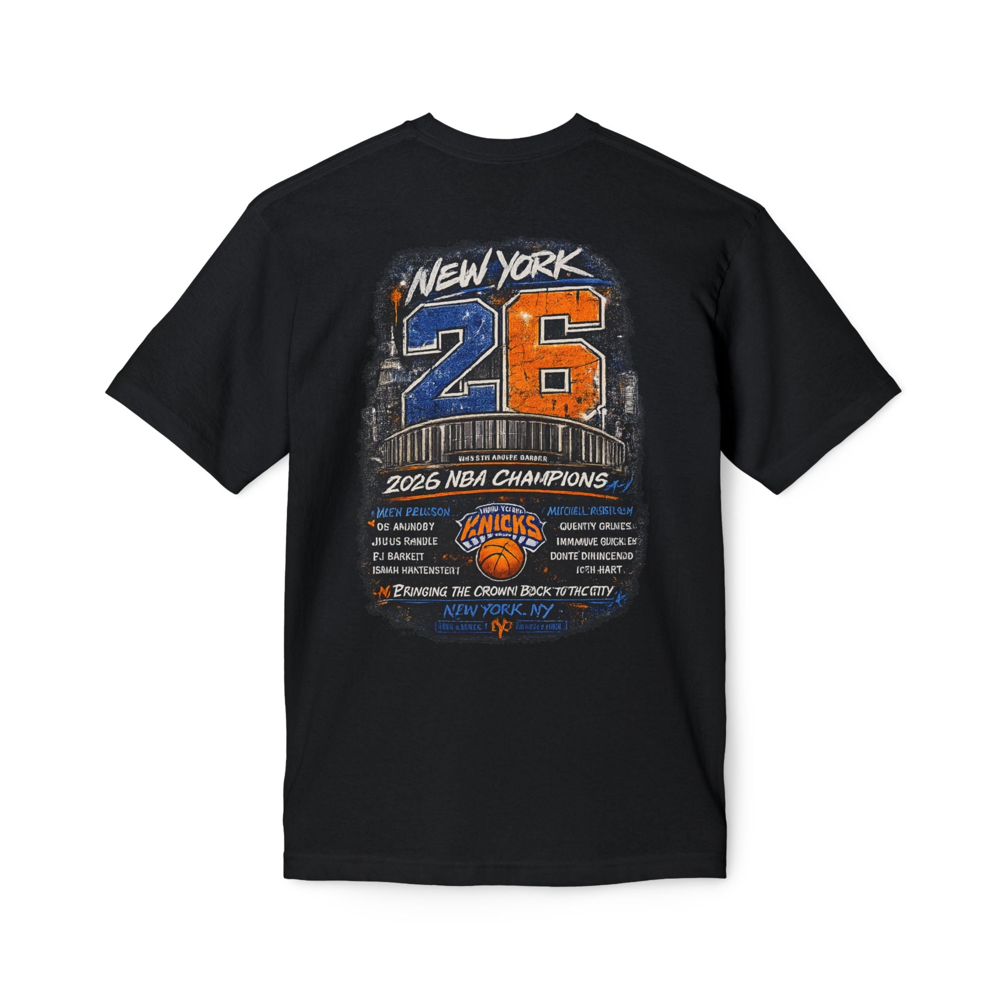 Knicks 2026 Champions T-Shirt — New York 26 Commemorative Tee