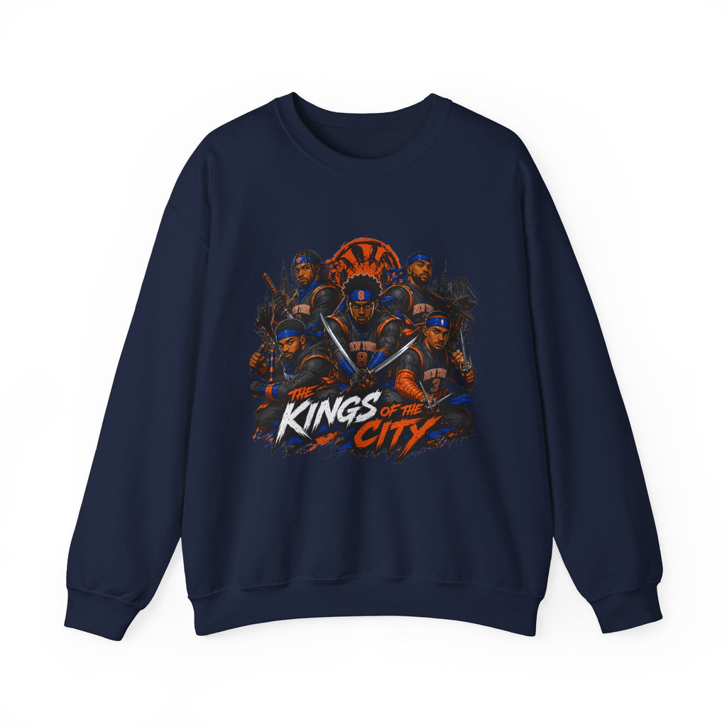 Kings of the City Crewneck Sweatshirt — Urban Basketball Streetwear