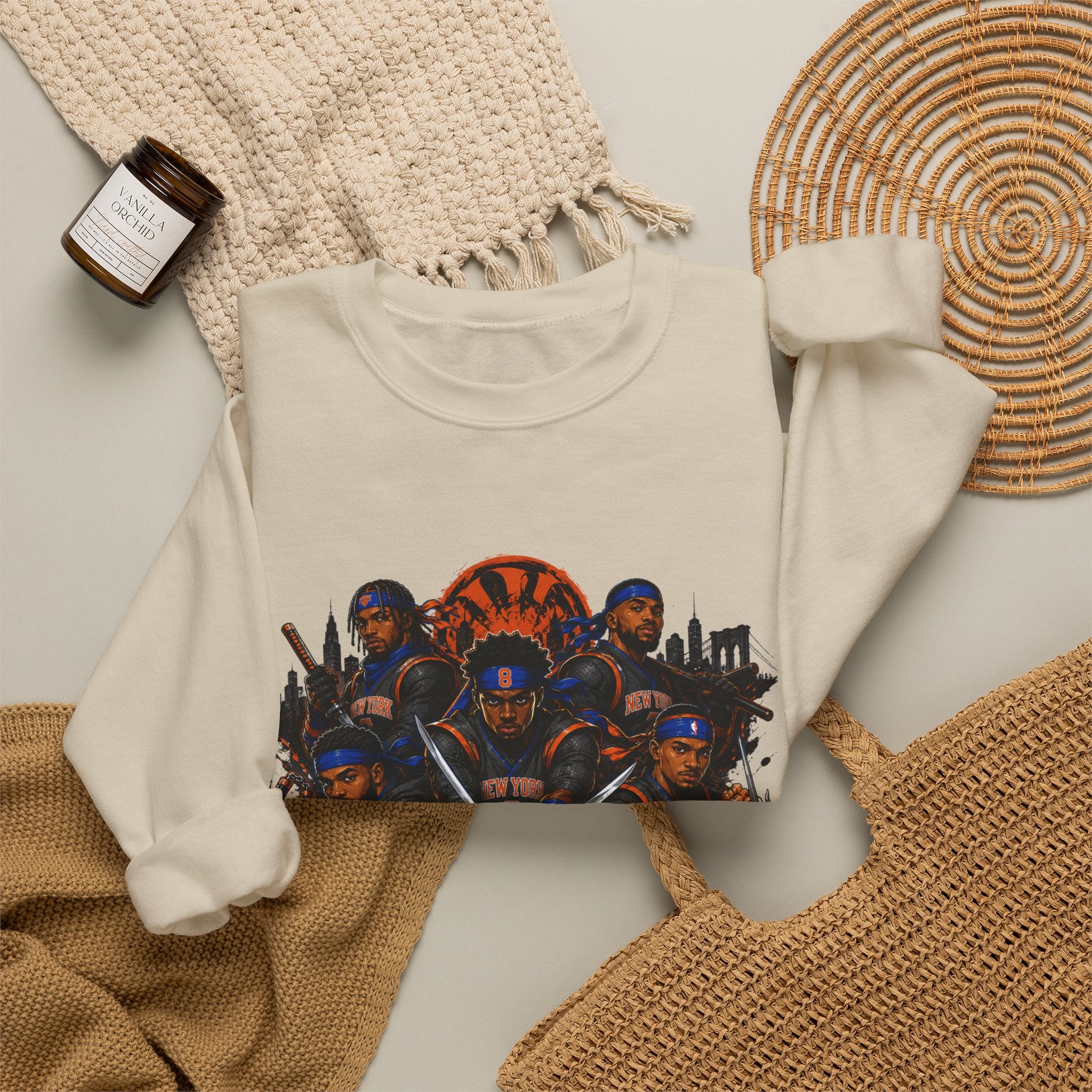 Kings of the City Crewneck Sweatshirt — Urban Basketball Streetwear