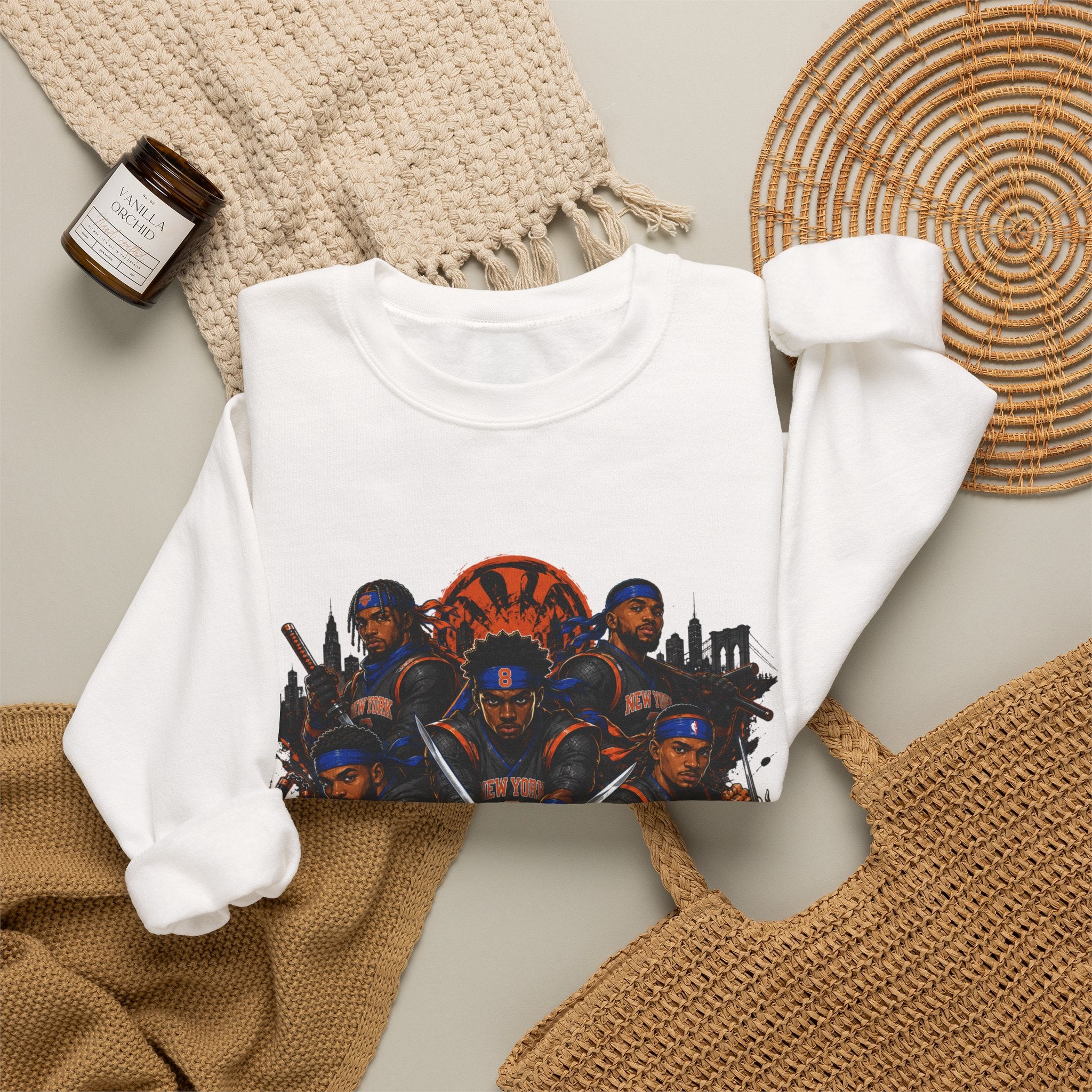 Kings of the City Crewneck Sweatshirt — Urban Basketball Streetwear