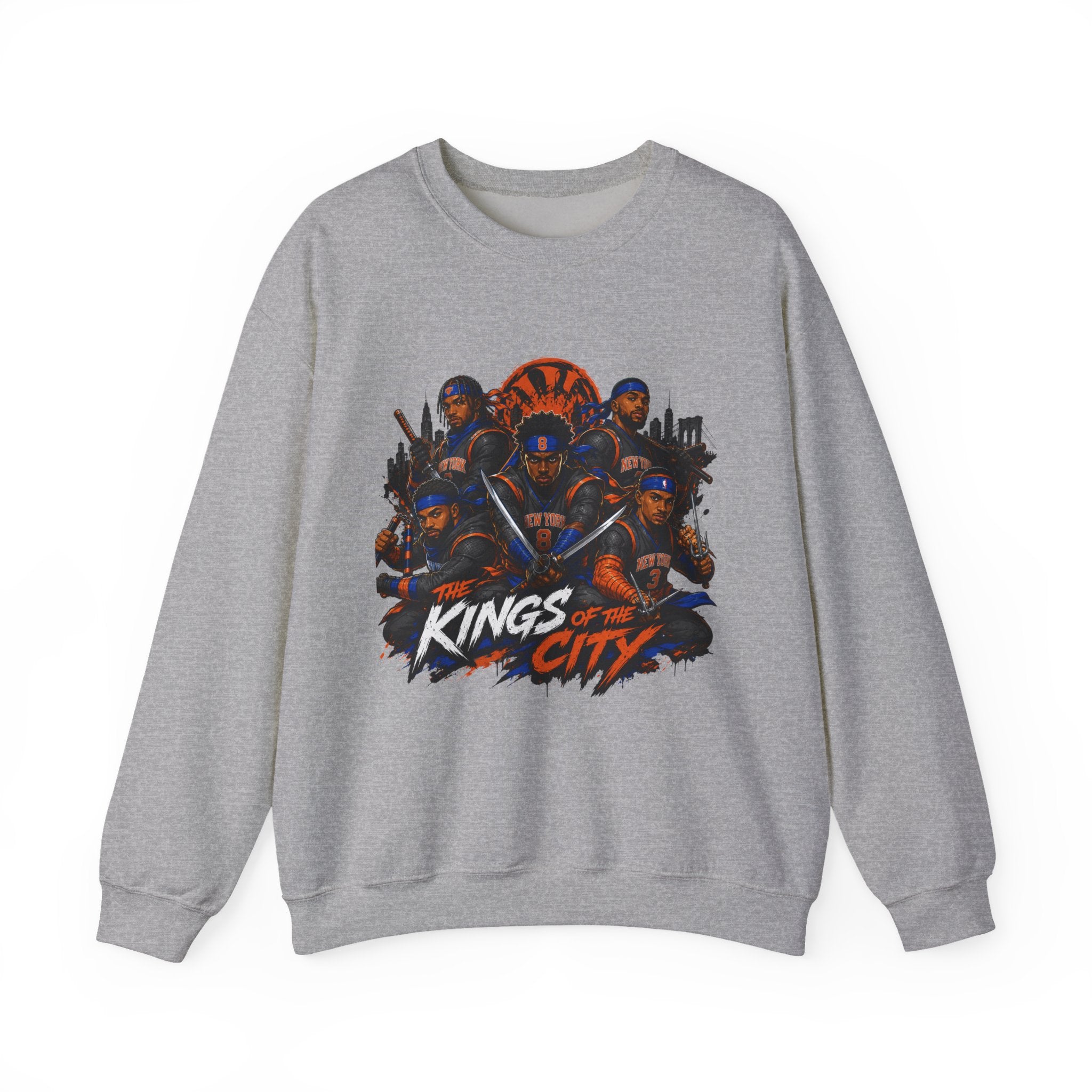 Kings of the City Crewneck Sweatshirt — Urban Basketball Streetwear