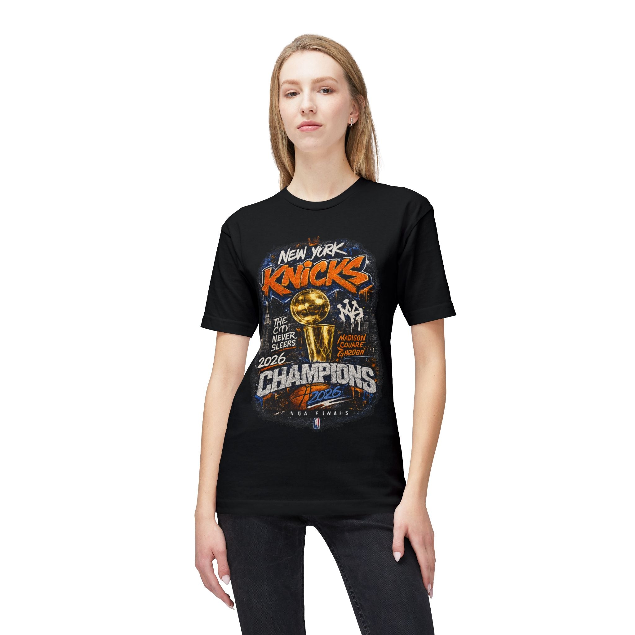 Knicks 2026 Champions T-Shirt — New York 26 Commemorative Tee