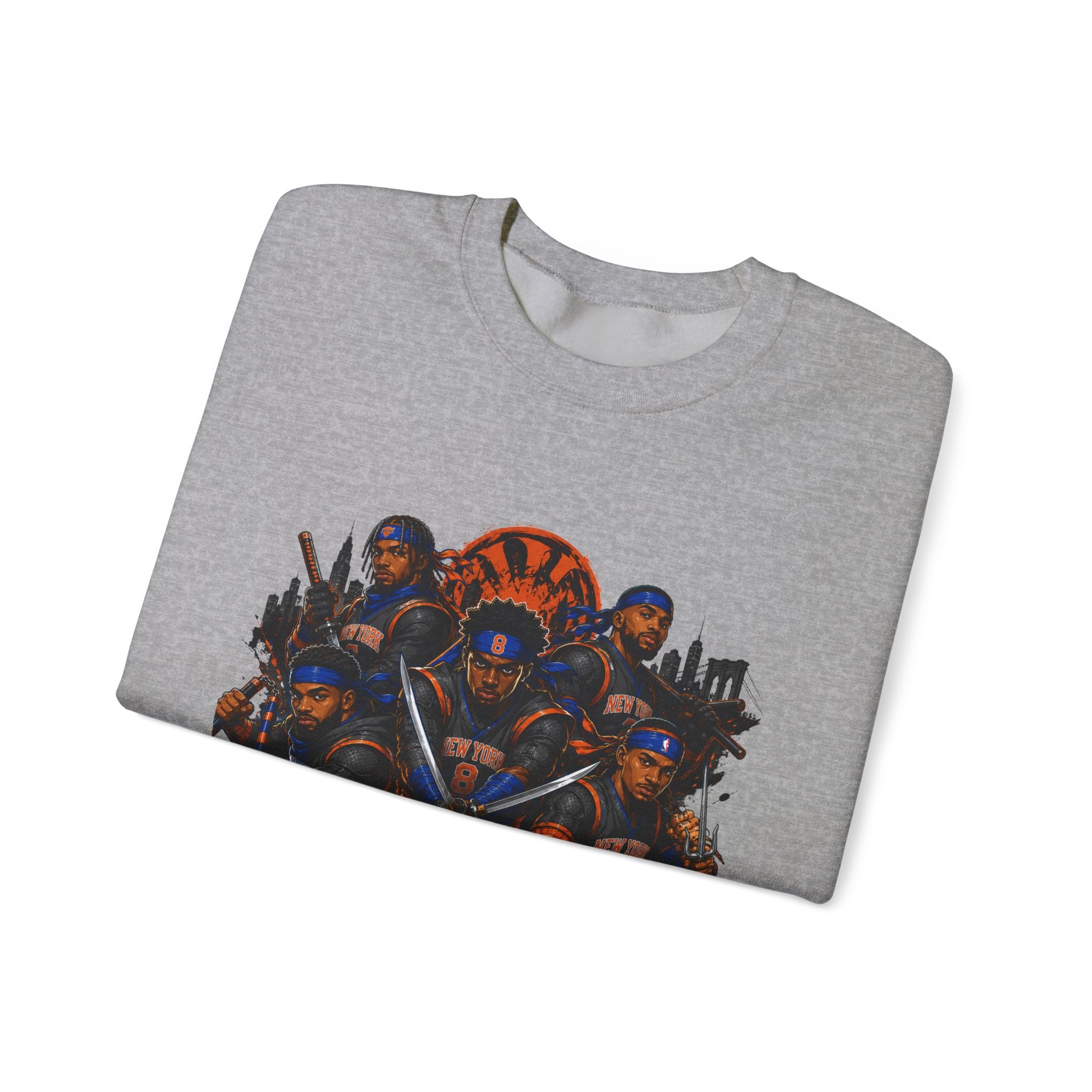 Kings of the City Crewneck Sweatshirt — Urban Basketball Streetwear