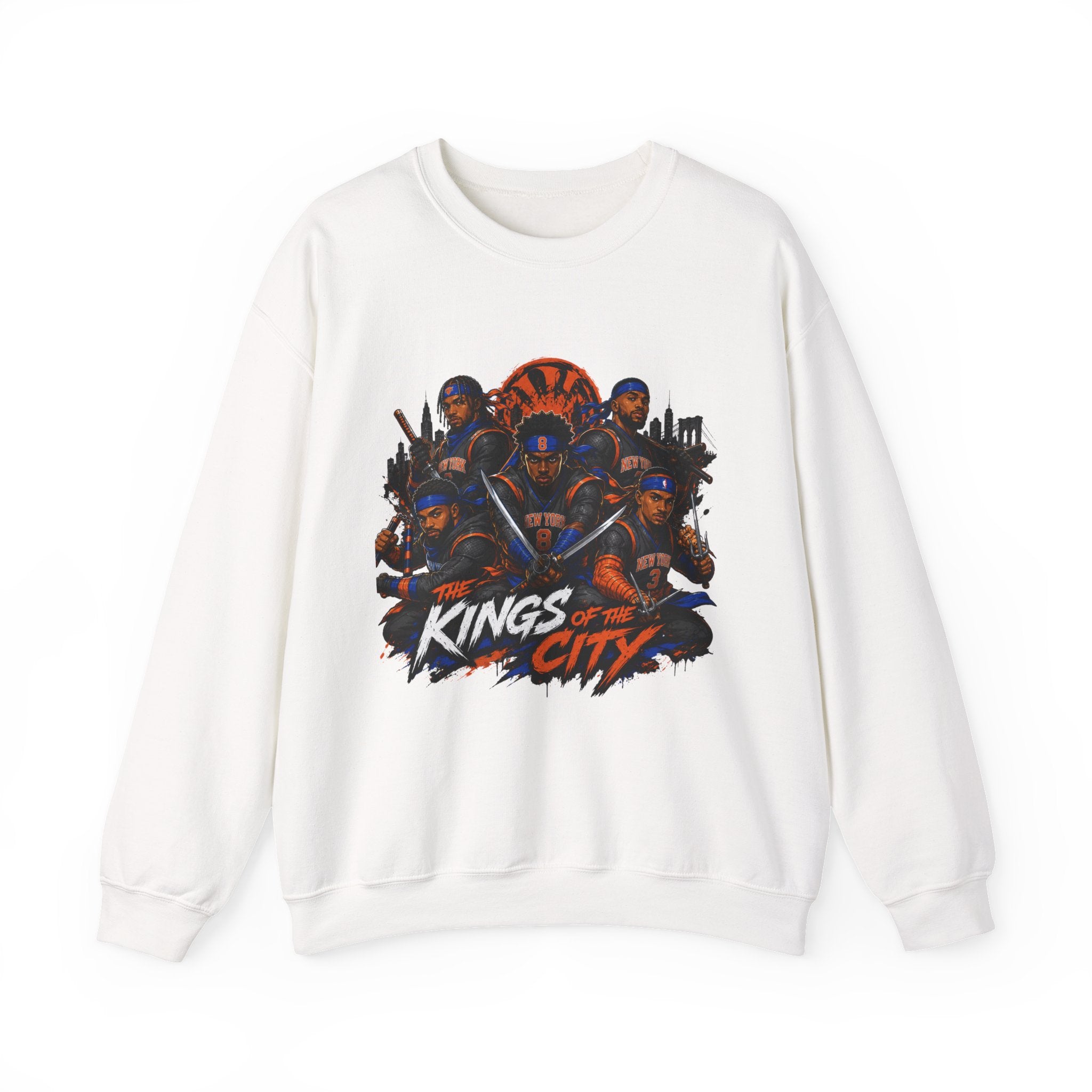 Kings of the City Crewneck Sweatshirt — Urban Basketball Streetwear