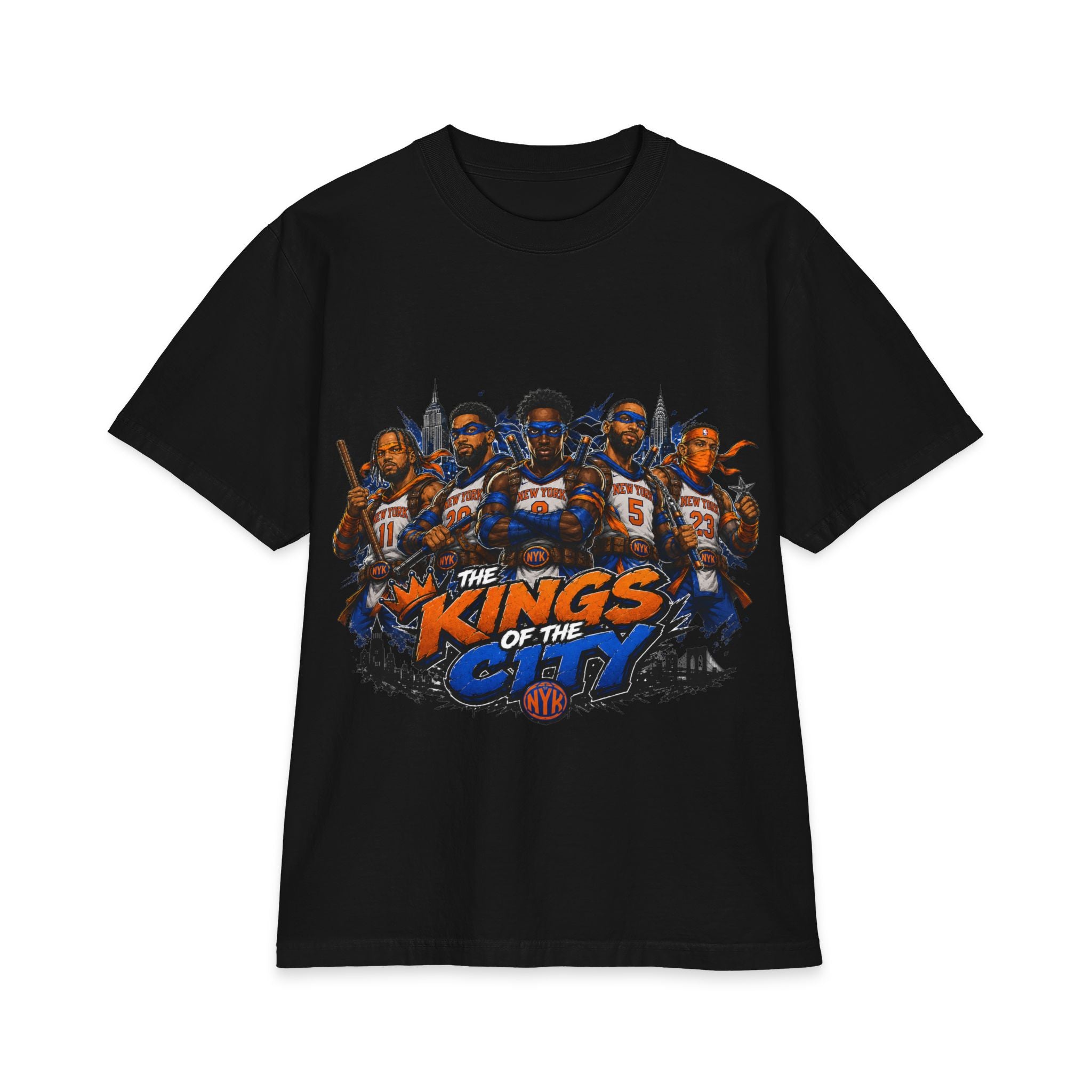 Kings of the City Basketball T-Shirt — Urban Team Graphic Tee