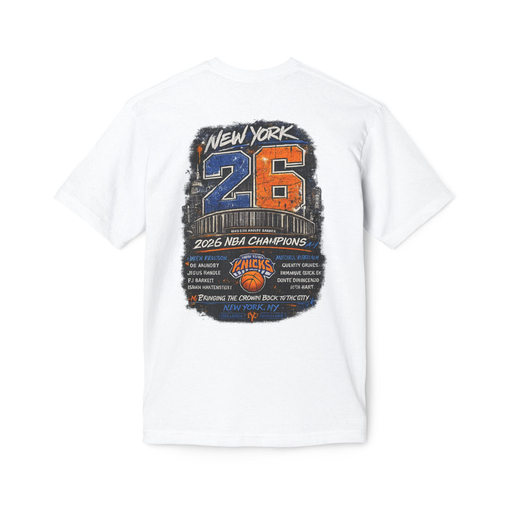Knicks 2026 Champions T-Shirt — New York 26 Commemorative Tee